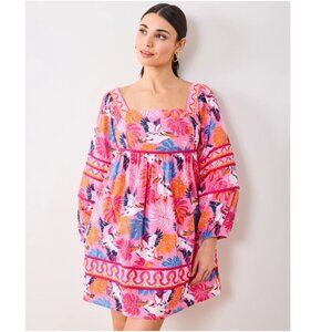 NWT Printfresh Maria Dress in Pelican Palms Print